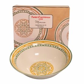 Insalatiera porcellana moon mimosa Tognana Andre Fonte Basso con Brutti & Buoni 100g - immagine 4