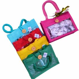 Borsa in juta con finestra – Brutti e Buoni 150g - immagine 2