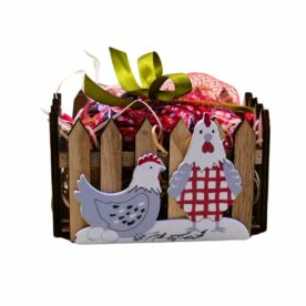 Staccionata in legno con coccinelle - 100g - immagine 2