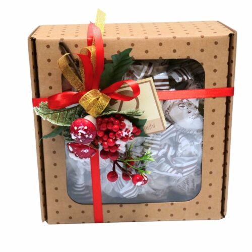 Scatola Pois con Vetrina